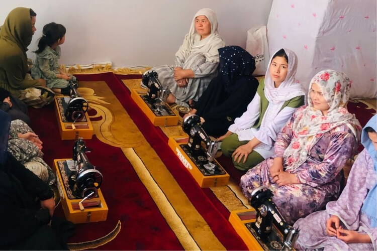 Workshop for women, Afghanistan